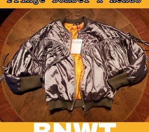 Rehab Fringe Bomber Jacket